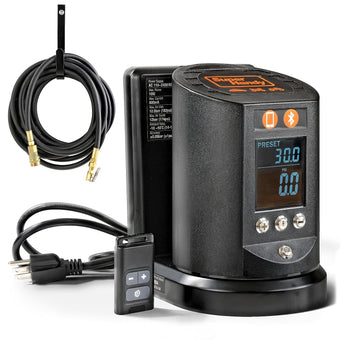 compare product Pre-Owned SuperHandy Automatic Tire Inflator with App Control - Digital Gauge, 25FT Hose for Cars, Trucks, ATVs - Air Compressor Required