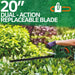 ApolloSmart Hedge Trimmer 20-Inch Corded Electric 120V 4-Amp Hedge Trimmer
