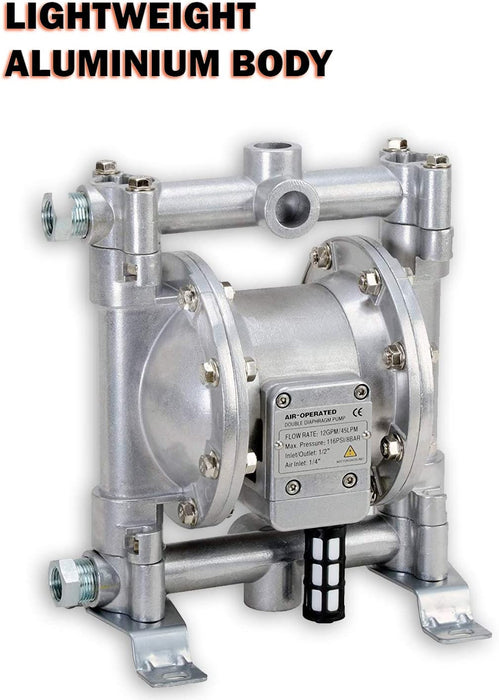 Pneumatic diesel pump