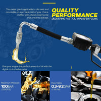 Goodyear Digital Oil Gun - 10GPM, 1/2" NPT Inlet, Flexible Nozzle & Locking Trigger Oil Gun