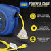 Goodyear Mountable Retractable Extension Cord Reel - 14AWG x 40' Ft, 3 Grounded Outlets, Max 13A Extension Cord Reels