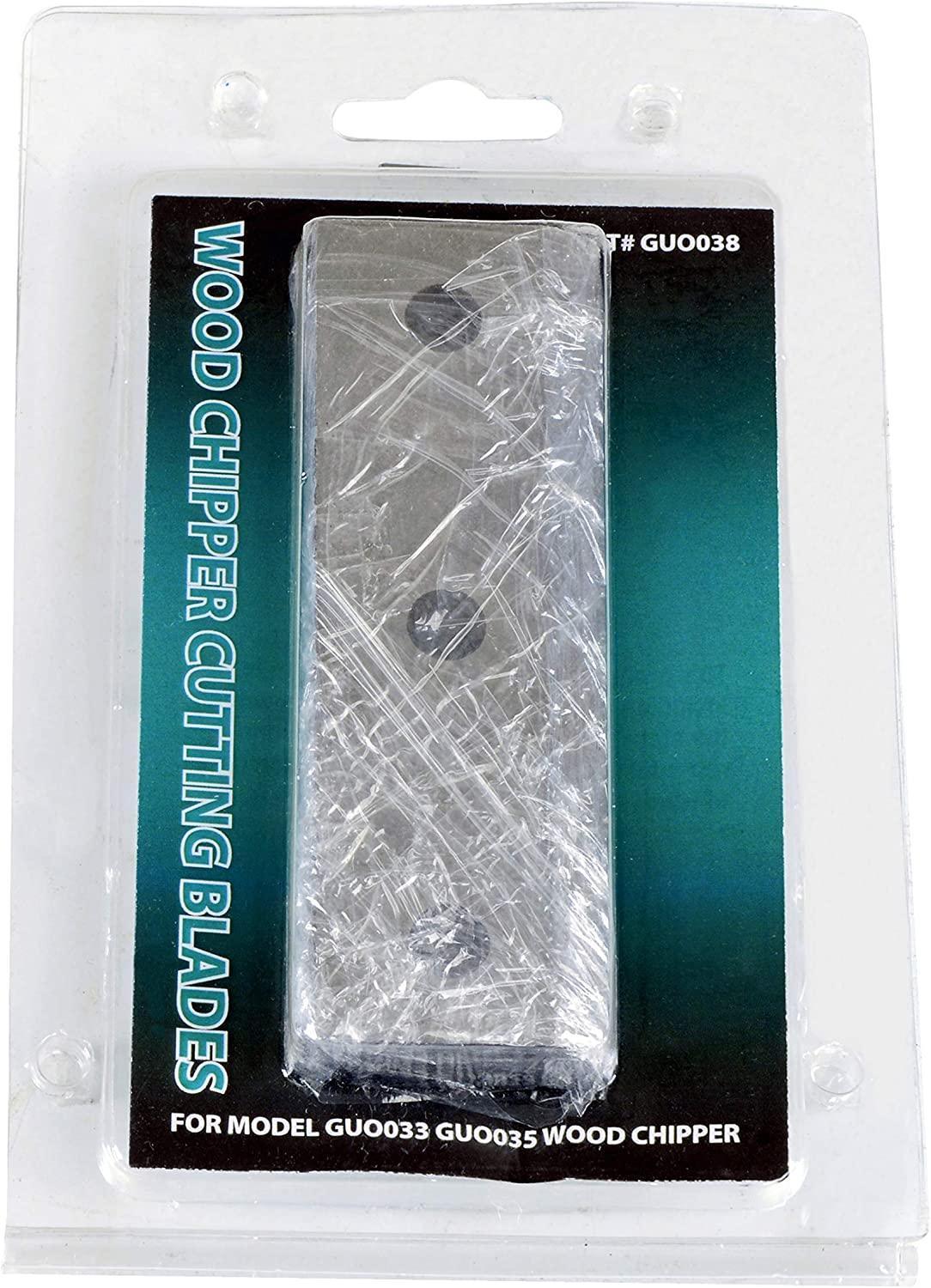 GreatCircleUSA Mini Wood Chipper Replacement Blades - Fits GUO033, GUO035, and GUO054 Replacement Blades