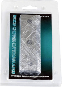 GreatCircleUSA Mini Wood Chipper Replacement Blades - Fits GUO033, GUO035, and GUO054 Replacement Blades