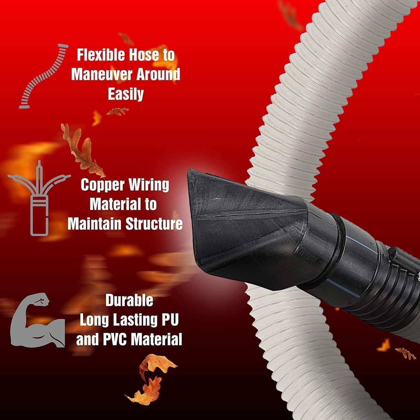 GreatCircleUSA Universal Vacuum Kit - For Our LCE01 Wood Chipper, Taz Wood Chippers, & Earthquake Wood Chippers Vacuum Kit
