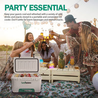 Landworks Rotomolded Ice Cooler (Upgraded)  - 11 Gal, Built-In Bottle Openers, 3-5 Day Ice Retention Cooler