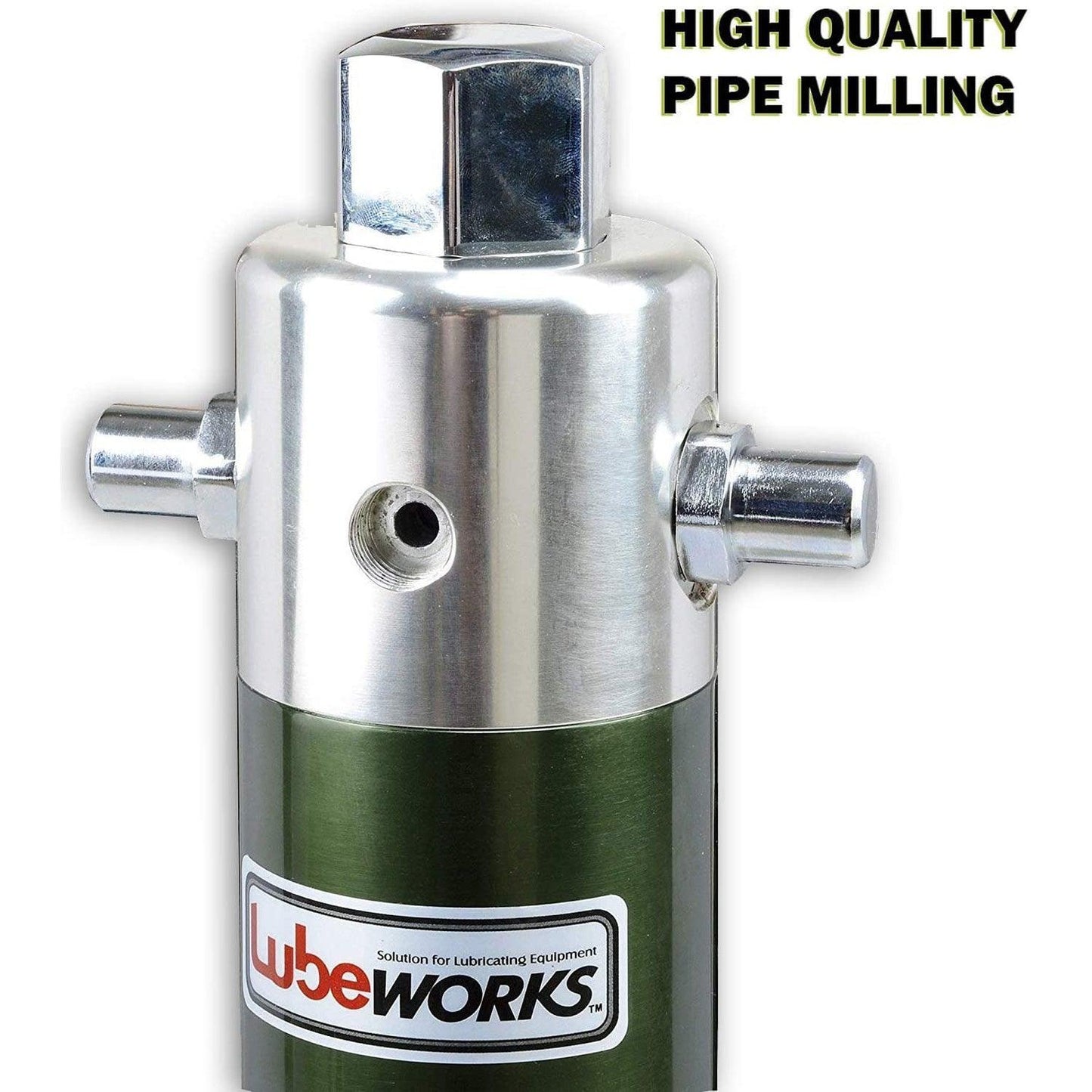 Lubeworks Air-Powered Oil Transfer Drum Pump - 3:1, 7.4GPM, 1/4" NPT Air Inlet, 3/4" NPT Male Oil Outlet Oil Pump