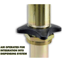 Lubeworks Air-Powered Oil Transfer Drum Pump - 3:1, 7.4GPM, 1/4" NPT Air Inlet, 3/4" NPT Male Oil Outlet Oil Pump