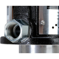 Lubeworks Air-Powered Oil Transfer Drum Pump - 5:1, 10.6GPM, 1/4" NPT Air Inlet, 3/4" NPT Male Oil Outlet Oil Pump