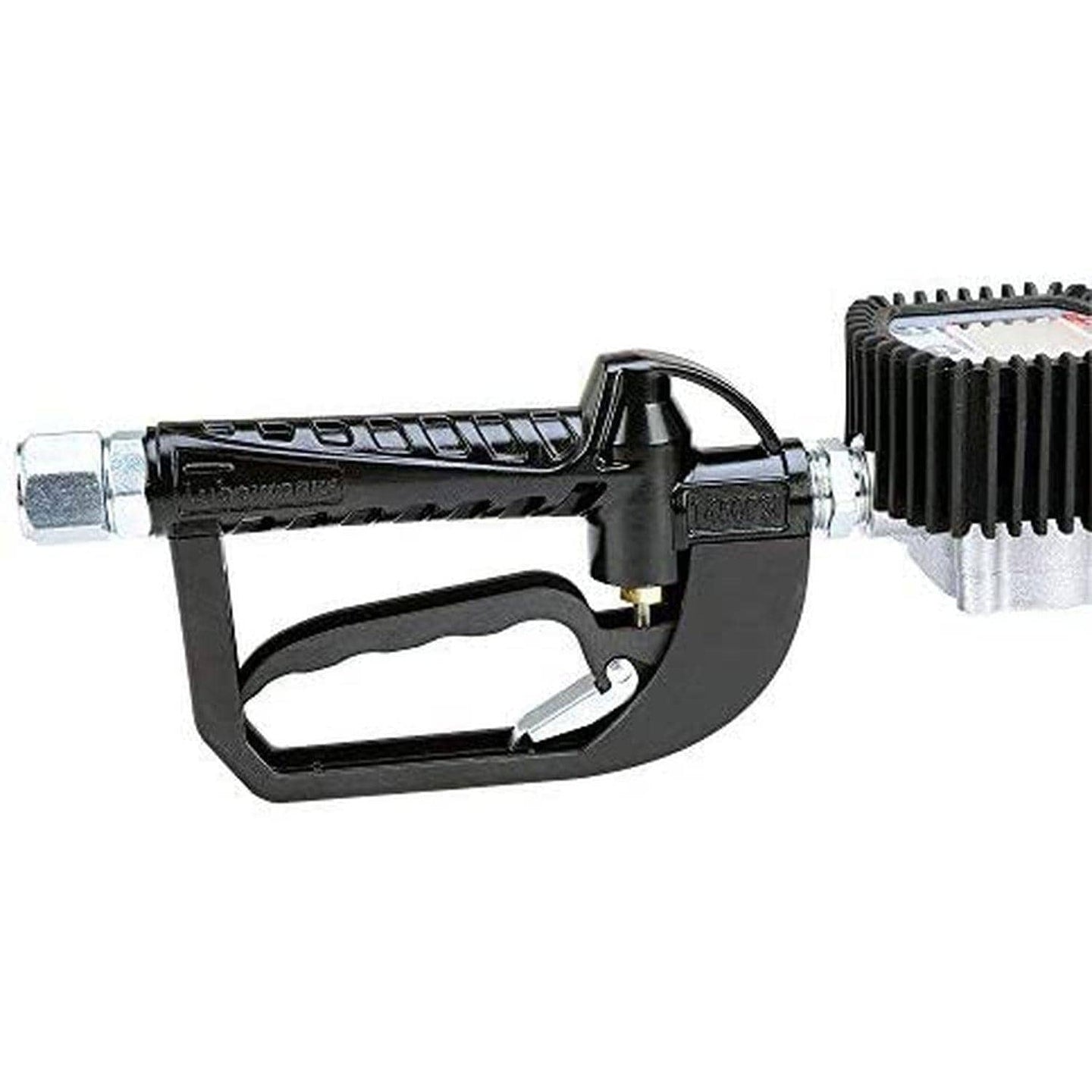 Lubeworks Digital Oil Gun - 10GPM, 1/2" NPT Inlet, Flexible Nozzle & Locking Trigger Oil Gun