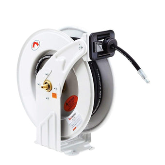 compare product ReelWorks Industrial Retractable Oil Hose Reel - 1/2