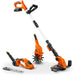 SuperHandy 3-in-1 Electric Garden Tool System - 20V 2Ah Battery System, Tiller, Hedge Trimmer, & Pruning Shears Muti-Tool