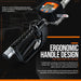 SuperHandy Digital Oil Gun - 10GPM, 1/2" NPT Inlet, Flexible Nozzle & Locking Trigger Oil Gun