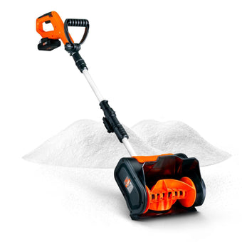 compare product Pre-Owned SuperHandy Snow Thrower - 20V 2Ah Li-Ion Battery, 10