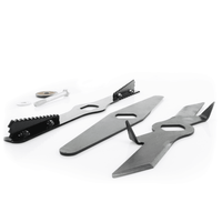 SuperHandy Leaf Mulcher Replacement Blades - For GUO056 and GUO049 Replacement Blades