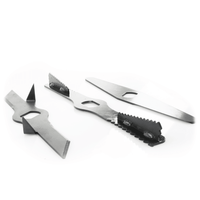 SuperHandy Leaf Mulcher Replacement Blades - For GUO056 and GUO049 Replacement Blades