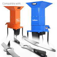 SuperHandy Leaf Mulcher Replacement Blades - For GUO056 and GUO049 Replacement Blades