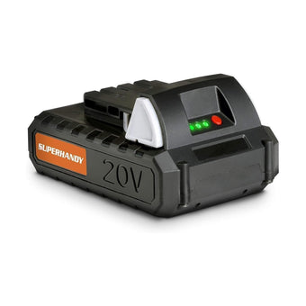 compare product Batería recargable de iones de litio SuperHandy 20V 2Ah - Para quitanieves, cortasetos y nebulizador de mano