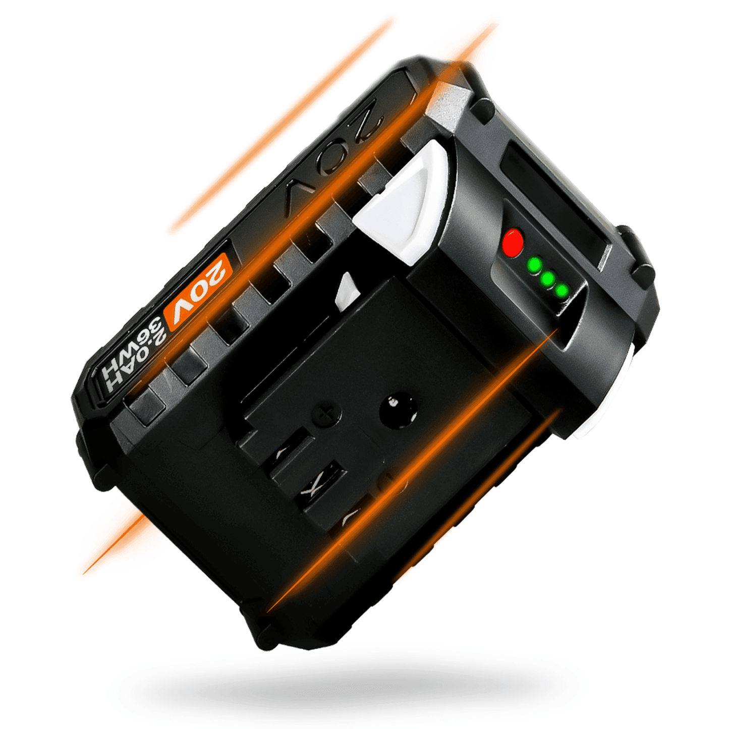 SuperHandy Lithium Ion Rechargeable Battery 20V 2Ah - For Snow Thrower, Hedge Trimmer, & Handheld Fogger 20V Battery