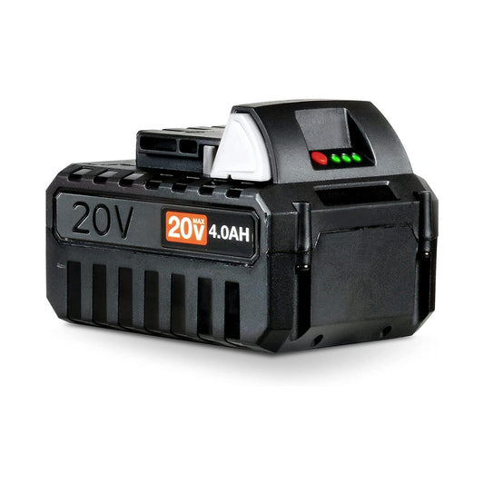 SuperHandy Lithium Ion Rechargeable Battery 20V 4Ah - For Snow Thrower, Hedge Trimmer, & Handheld Fogger 20V Battery