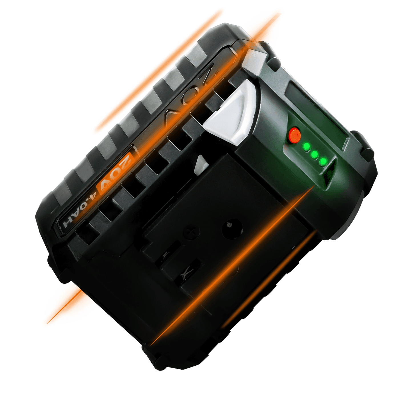 SuperHandy Lithium Ion Rechargeable Battery 20V 4Ah - For Snow Thrower, Hedge Trimmer, & Handheld Fogger 20V Battery