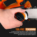 SuperHandy Mini Electric Chainsaw - 8" Bar 20V 2Ah Li-Ion Cordless Battery System (Orange) Chainsaw