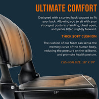 SuperHandy Mobility Scooter Seat Upgrade (Seat + Armrest Only) - For GUT112, GUT140 Mobility Scooter Seat