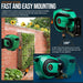 SuperHandy Mountable Retractable Water Hose Reel  - 1/2" x  50' Ft, 3/4" Female Threaded Connection Water Hose