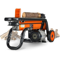 SuperHandy Portable Electric Log Splitter - 120V Corded, 6-Ton Hydraulic System, Max 10" Log Diameter Log Splitter