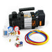 SuperHandy Portable Vacuum Pump - 20V 2Ah Battery System, Single Stage 3CFM, 10Pa Vacuum Vacuum Pump